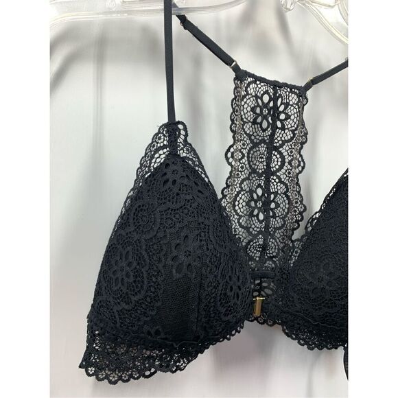 Topshop lace racer back bra size size 10  - Picture 5 of 7